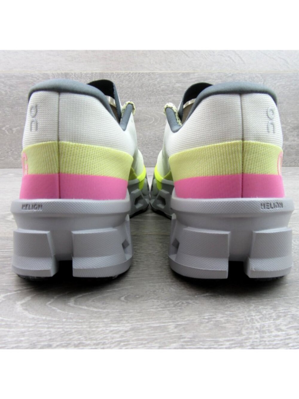 ON Cloudmonster 2 Running Shoes Womens Size 8 Ivory Lime NEW - Picture 9 of 15